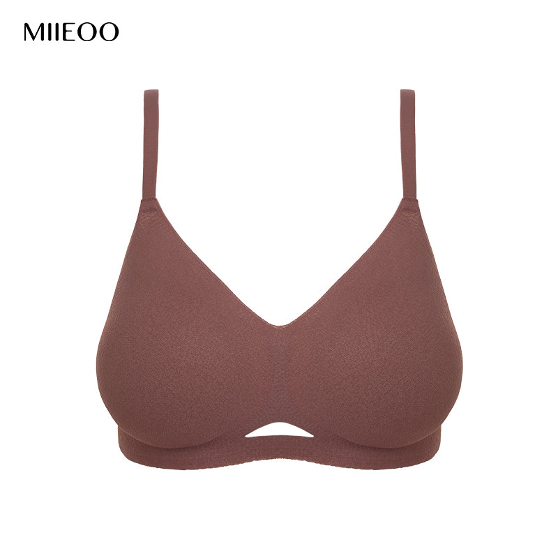 Secret Words Young Adult Bra Thin Cup Wireless Bra Soft Support Breast Holding Small Chest Gathered without Trace Ladies Intimates