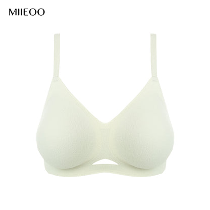 Secret Words Young Adult Bra Thin Cup Wireless Bra Soft Support Breast Holding Small Chest Gathered without Trace Ladies Intimates