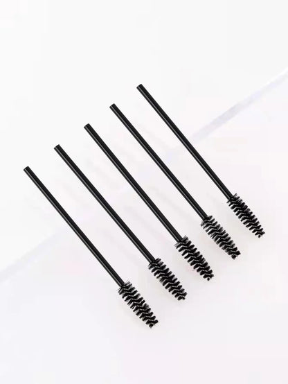 Hotting 5/50pcs Eyelash brush Extension Disposable Eye lashes Make Up Brushes Eyebrow Mascara Wand Applicator flexible can bent