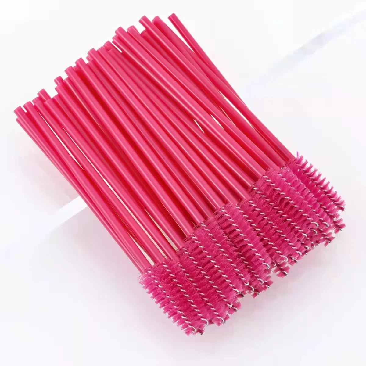 5/50Pcs Disposable Crystal Eyelash Brushes Diamond Handle Mascara Wands Eyelash Extension Make Up Tools Eyelash Brush wholesales