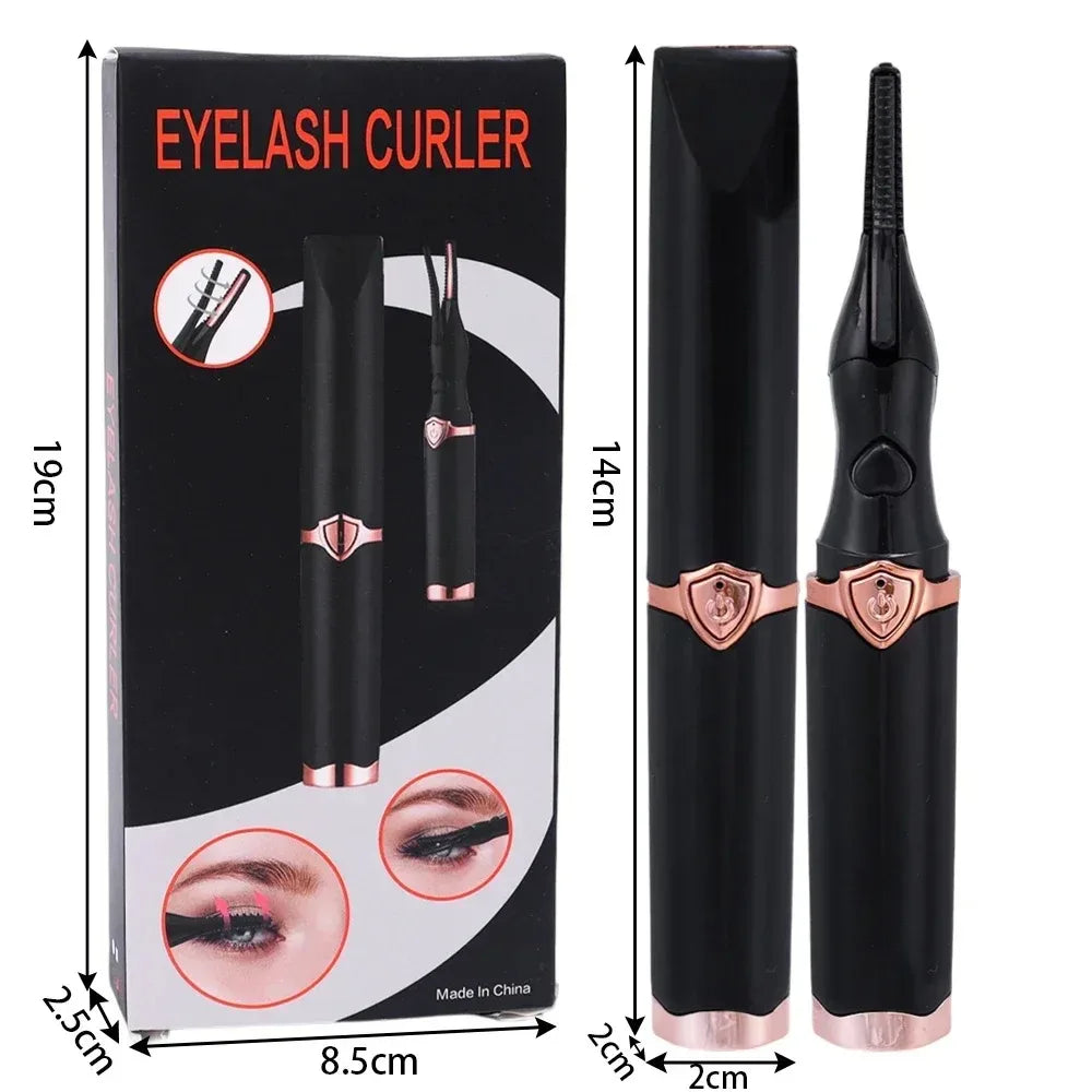 Lasting Lash Curler Tool Naturally Curled Electric Eyelash Curler Intelligent Temperature Control Styling Make Up Eyelashes Curl